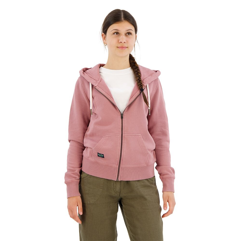 

Толстовка Superdry Embellish Archive Full Zip, розовый