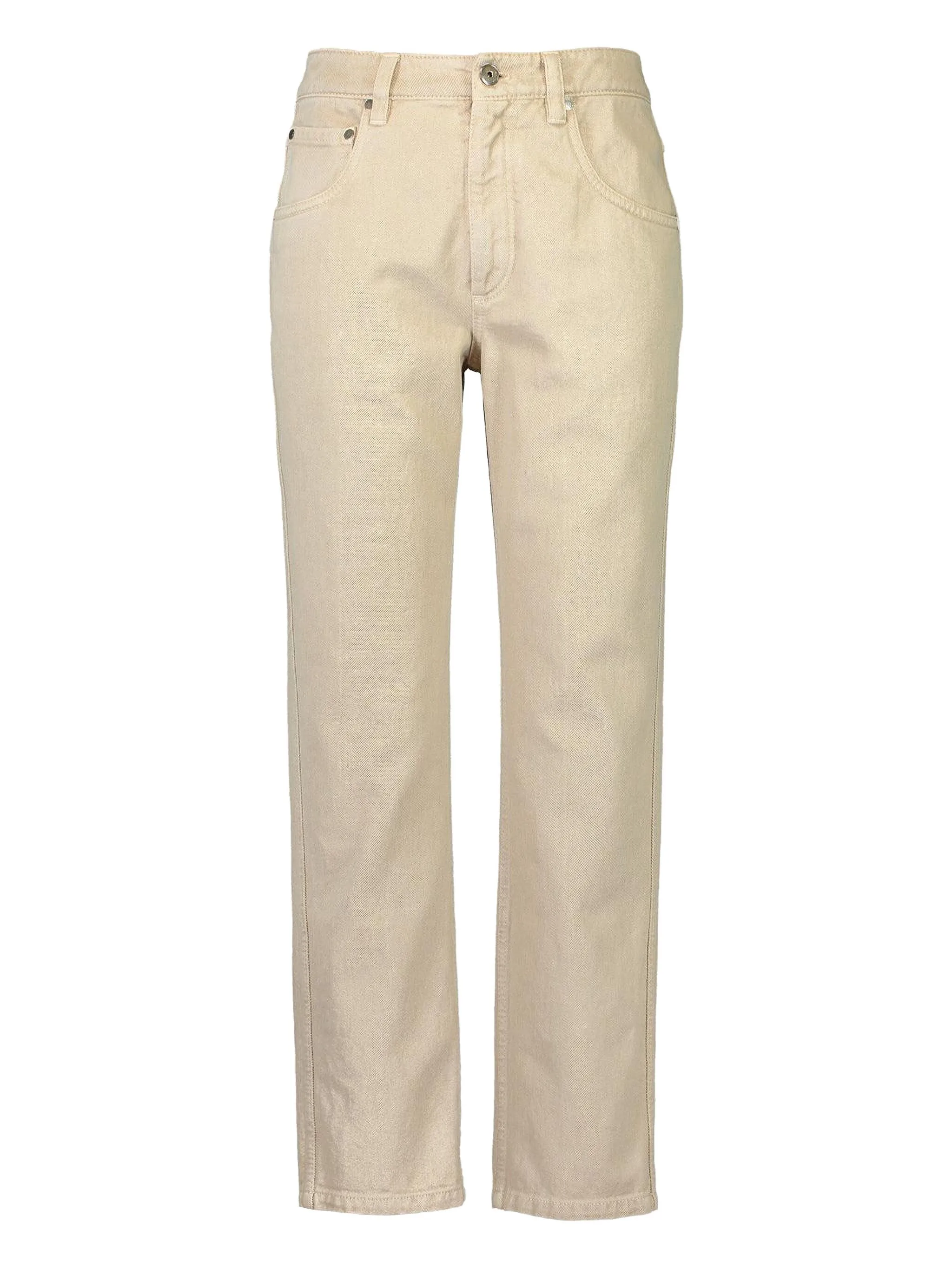 

Квадратные джинсы Brunello Cucinelli, бежевый