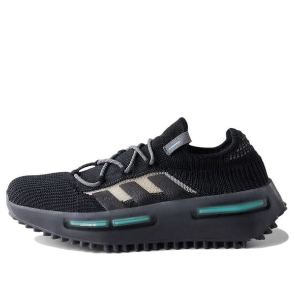 

Кроссовки nmd_s1 'black altered blue' Adidas, черный