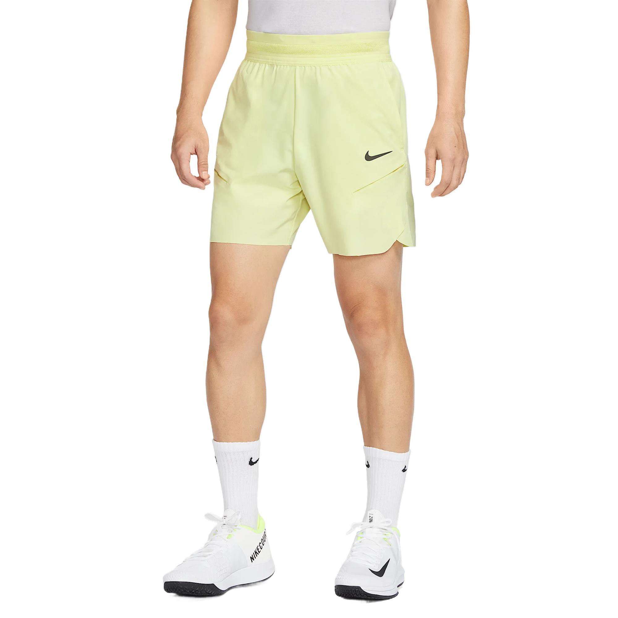 Nike Повседневные шорты мужские желтые — фото 4