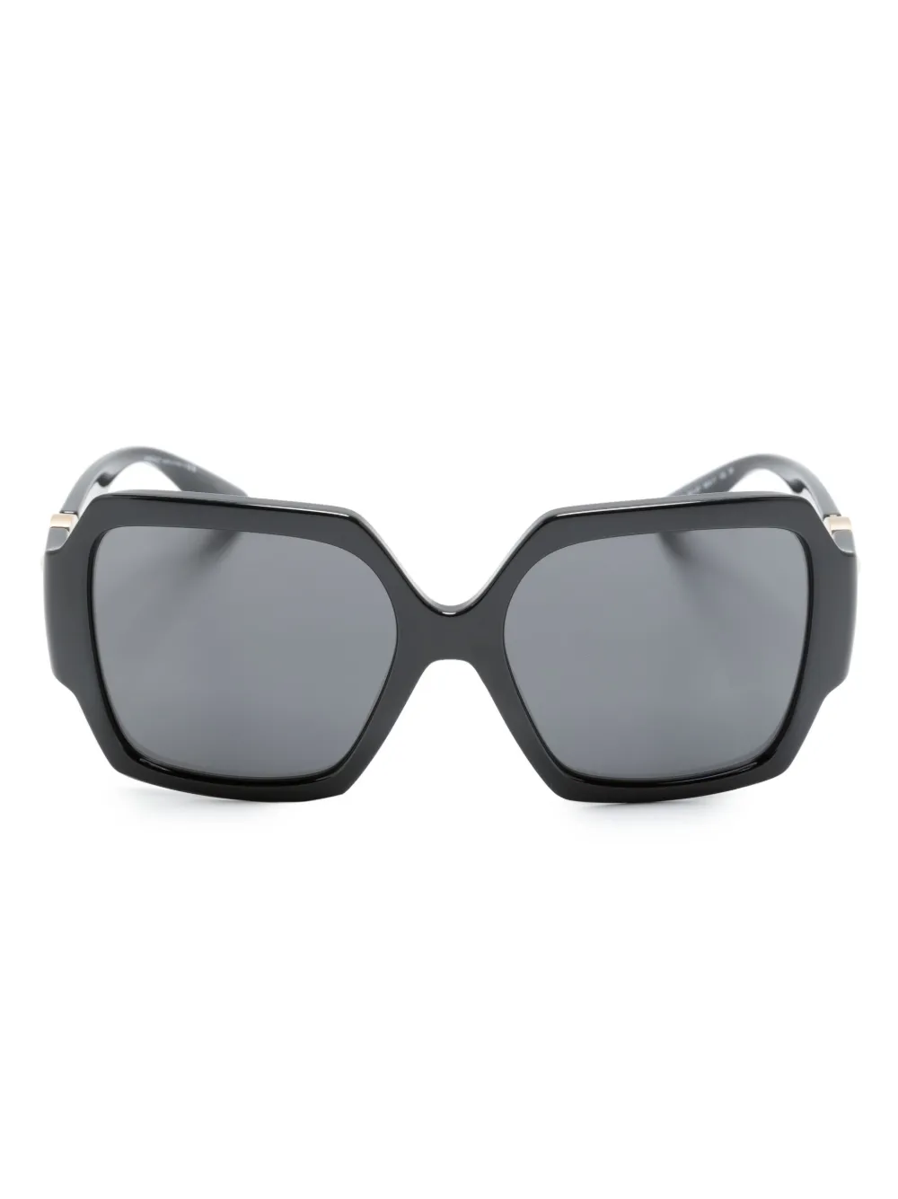 

Массивные солнцезащитные очки с декором Medusa Versace Eyewear, черный
