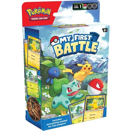 

Карточная игра Pokemon Tcg: My First Battle – Bulbasaur Vs Pikachu / Charmander Vs Squirtle – Assorted (One Supplied)