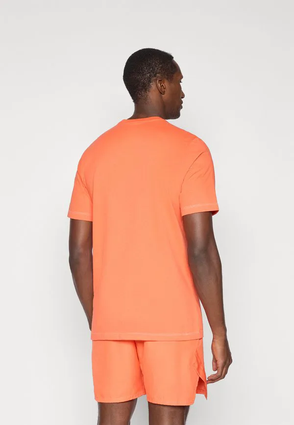 Футболка nikecourt, открытая спортивная футболка Nike Performance, Turf Orange/Sail — фото 3