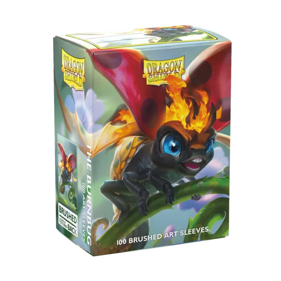 

Стандартные рукава с матовым рисунком — Burnbug (100), Dragon Shield - Card Sleeves - Standard Art