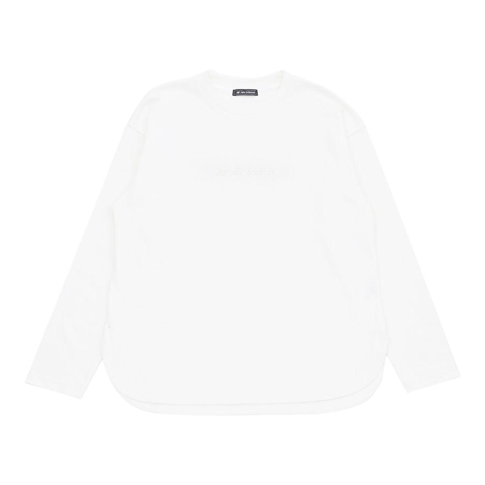 

New Balance Футболка Met24 Regular женская белая SST, Белый, New Balance Футболка Met24 Regular женская белая SST