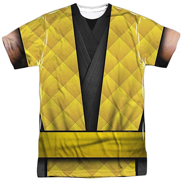 

Футболка mortal kombat klassic scorpion adult poly crew Licensed Character