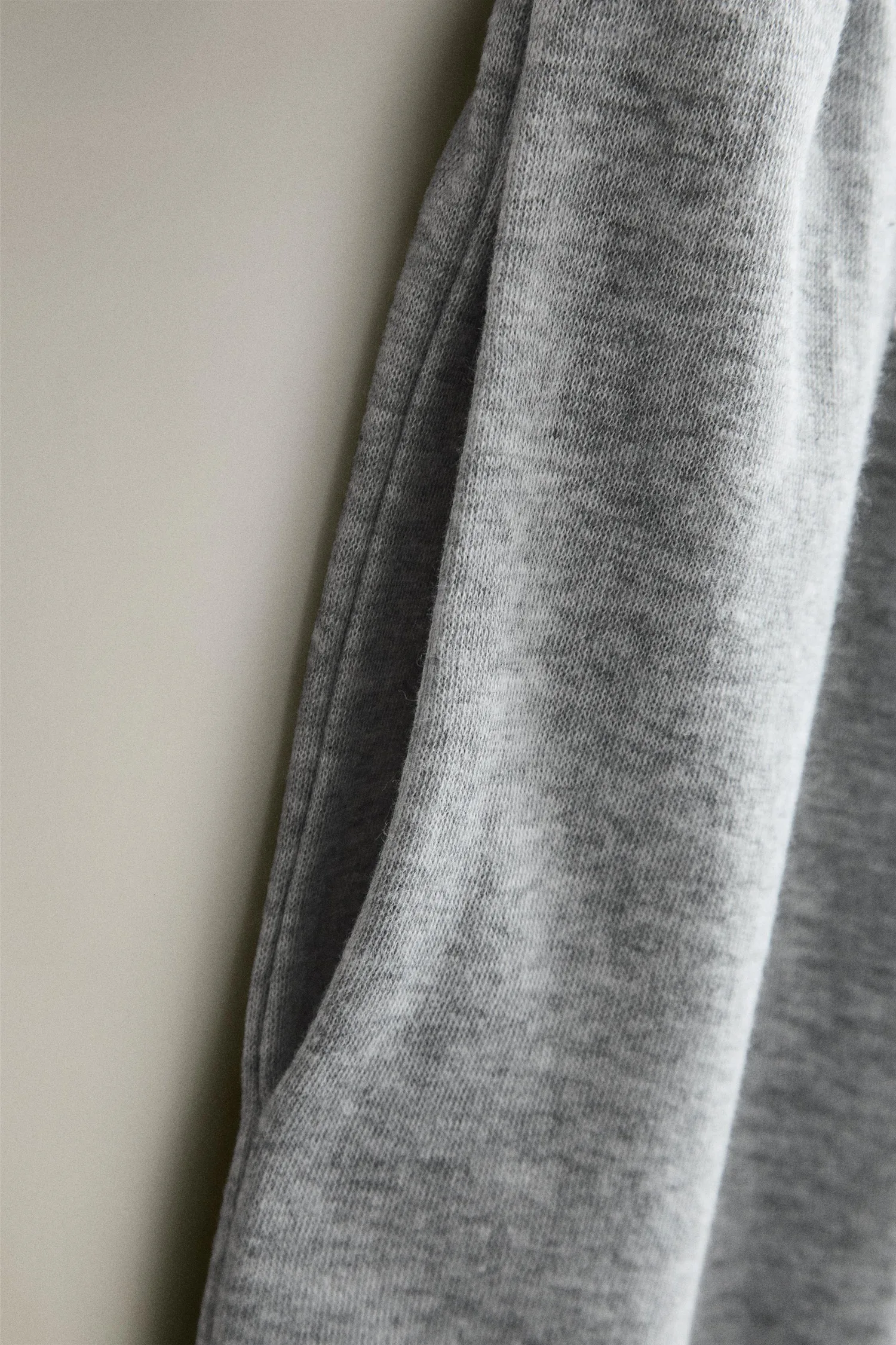 Двусторонние хлопковые шорты Zara, серый — фото 4