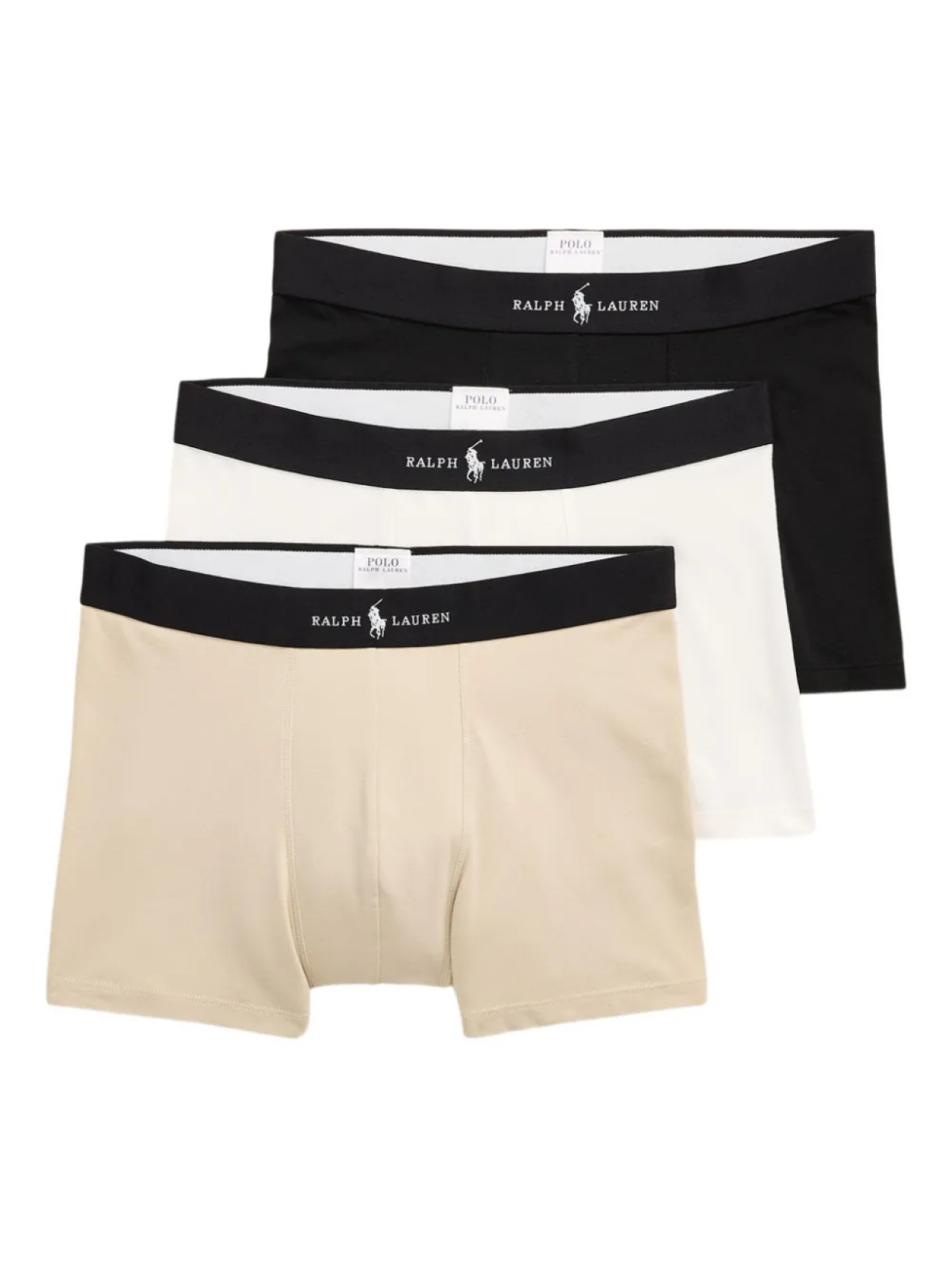

Polo Ralph Lauren комплект из трех боксеров с логотипом, черный