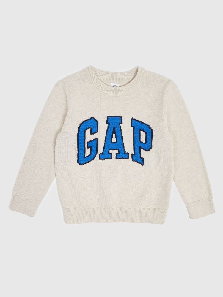 

Свитер с логотипом Gap, бежевый