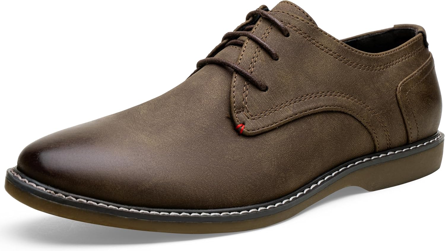 

Мужские повседневные туфли Jousen Ретро деловые классические туфли для мужчин, коричневый