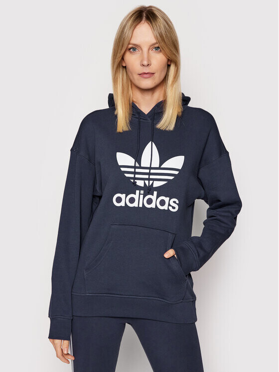 

Толстовка обычного кроя Adidas, синий
