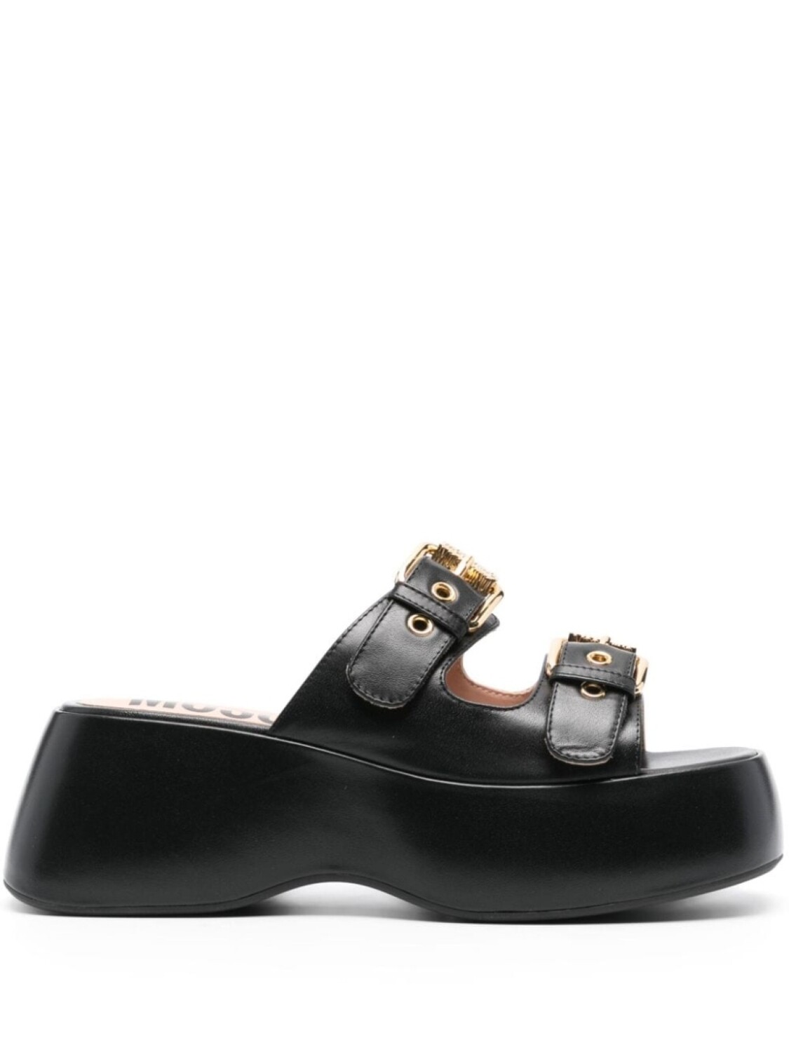 

Moschino босоножки на платформе, черный