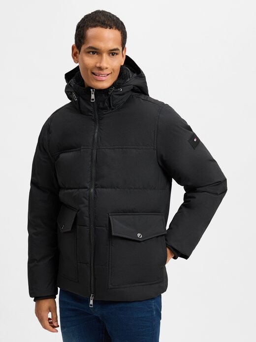 

Стеганая куртка Tommy Hilfiger, черный