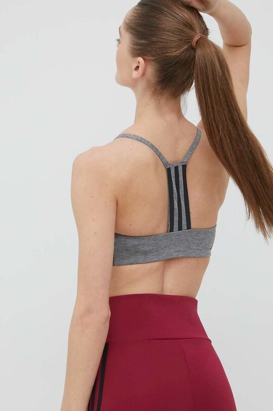 Спортивный бюстгальтер Adidas Performance Aeroimpact HC5340 adidas, серый — фото 3