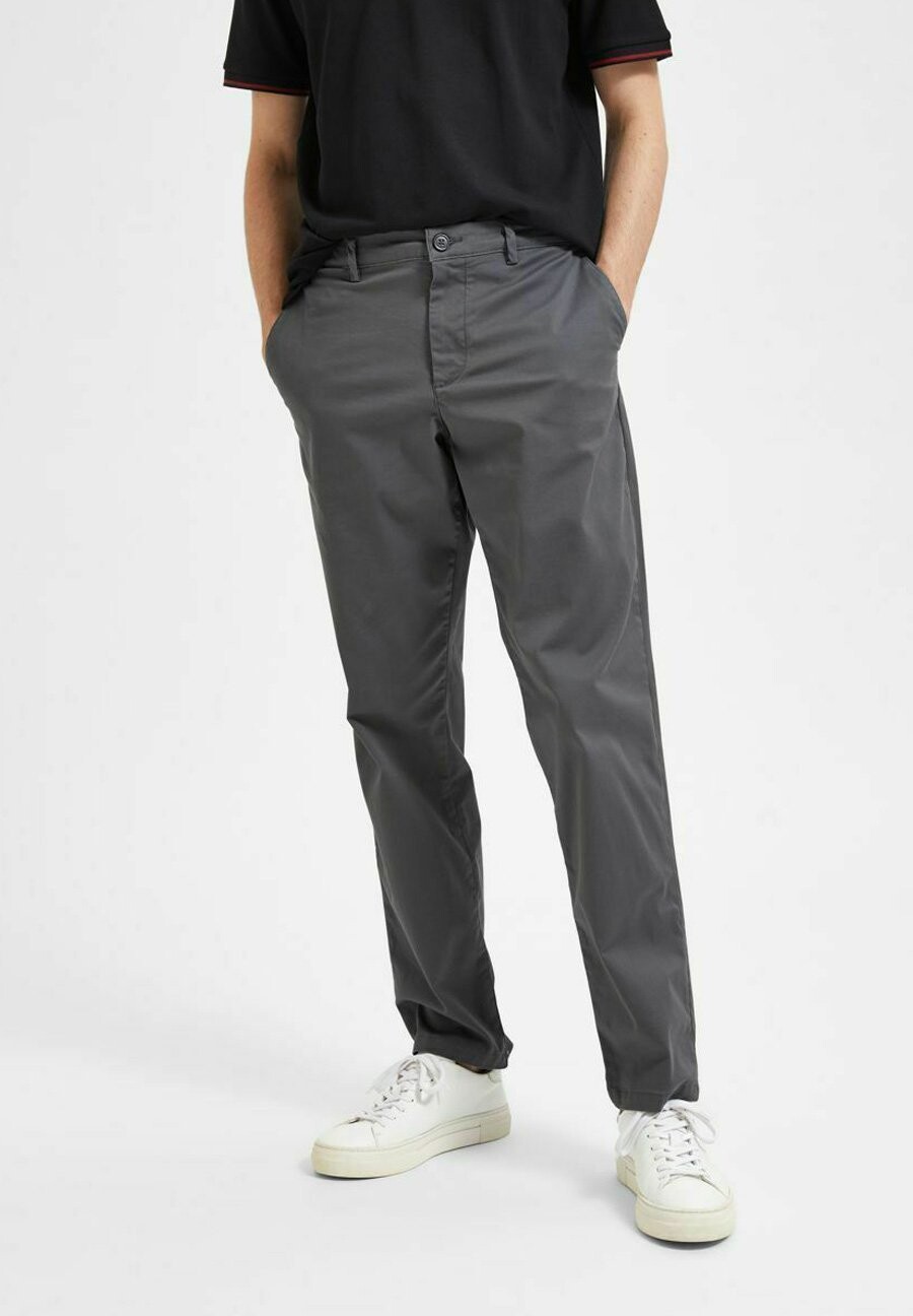 

Чино STRAIGHT LEG Selected Homme, цвет dark shadow