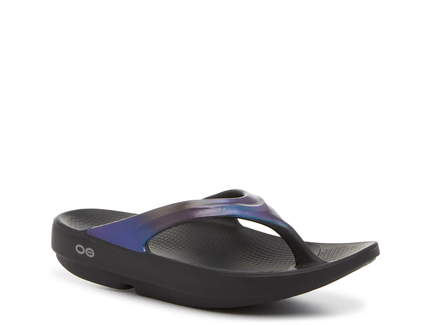 

Сандалии OOlala Luxe Flip Flop Oofos, темно-фиолетовый