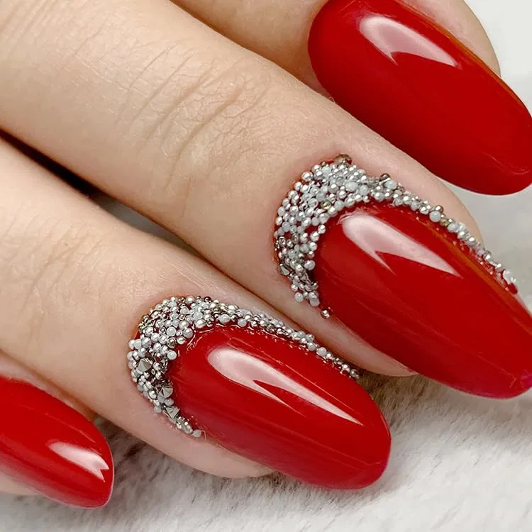 Набор страз для дизайна ногтей «Crystal Rhinestones» от Slowianka Nail Trends Slowianka Nail Trends, 3 Silver Mix — фото 3