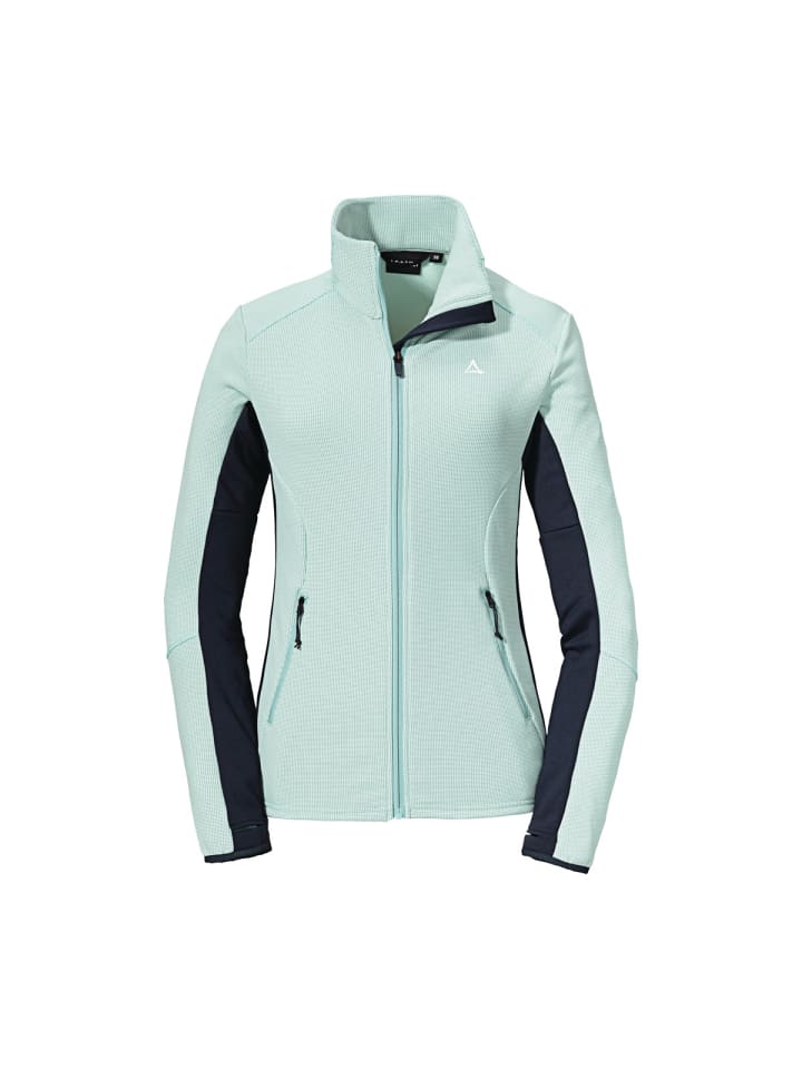 

Флисовая куртка Lodron бирюзового цвета Schöffel