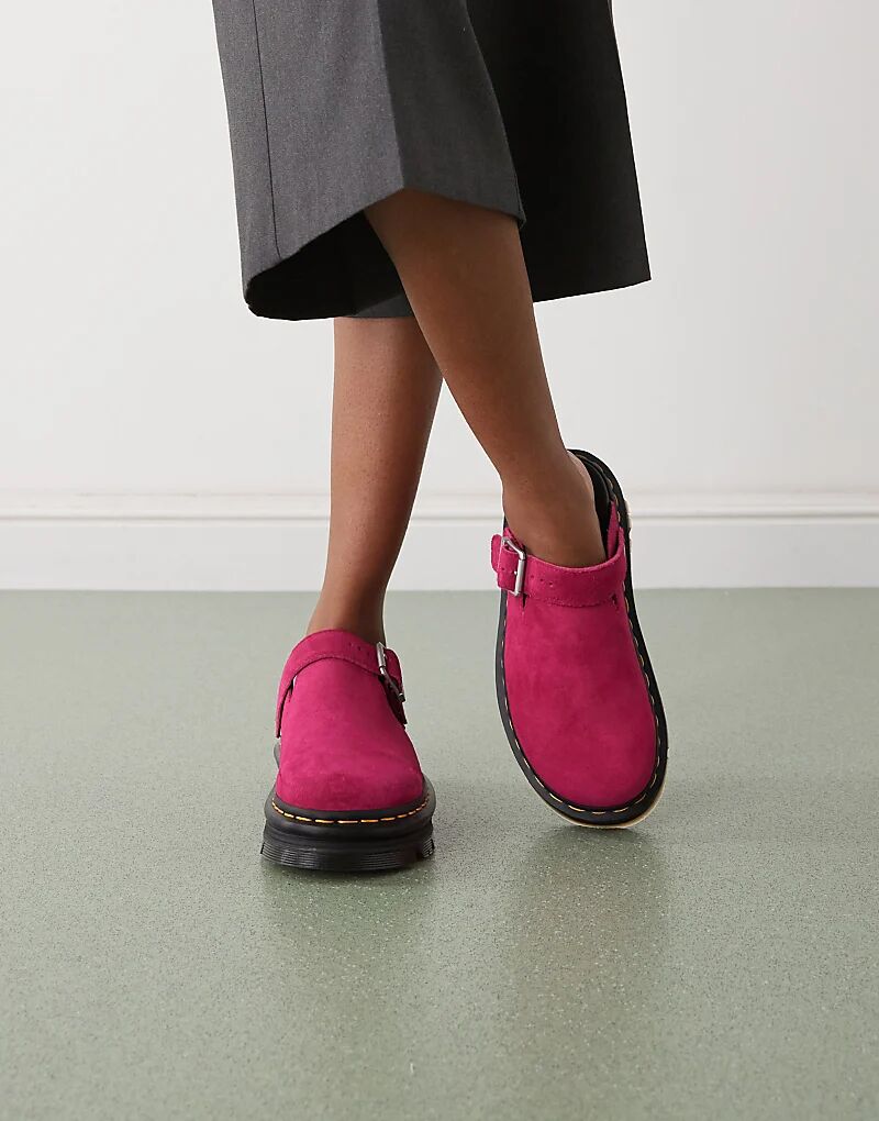 Туфли Dr Martens ZebZag цвета фуксии — фото 2