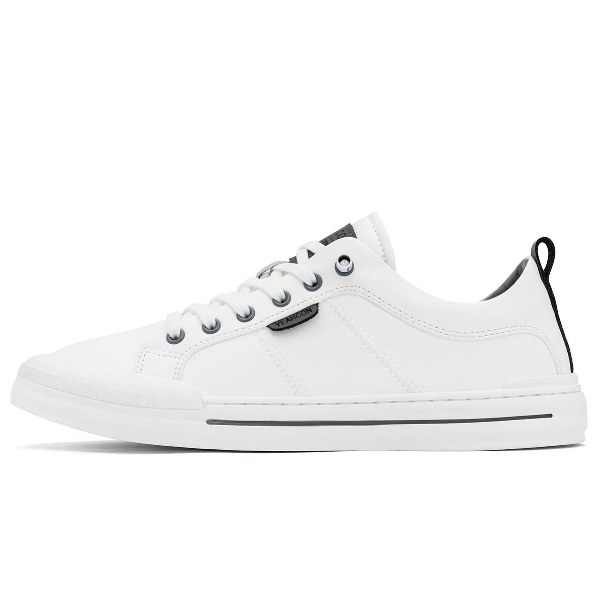 Кроссовки скейтбординговые низкие YEARCON Ecru/Light Gray