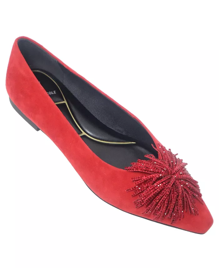 Женские балетки Natasha Slip On Kenneth Cole New York, красный