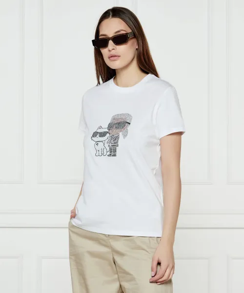 

Футболка ikon rs duo Regular fit Karl Lagerfeld, белый
