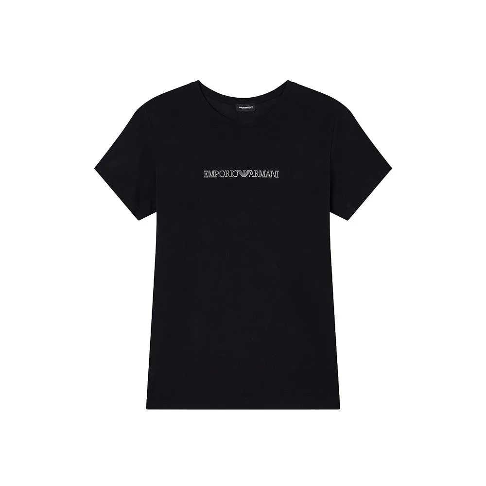 Emporio Armani EW000408_AF13033 термофутболка с коротким рукавом, черный — фото 3