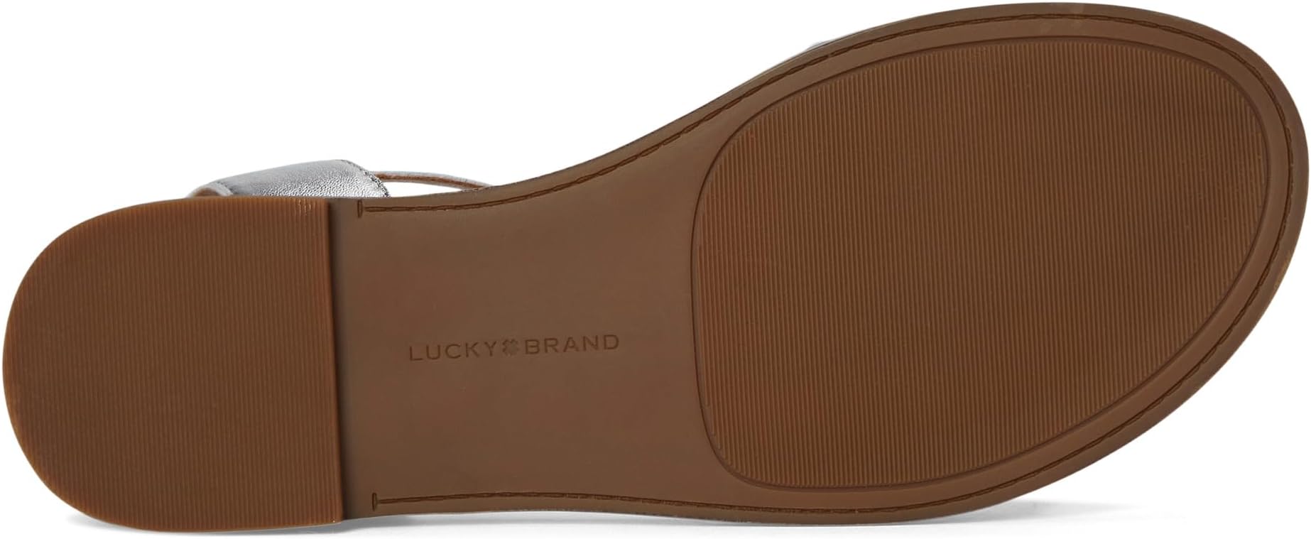 Сандалии Lucky Brand Kimaya Ankle Strap Sandal, серебряный — фото 3
