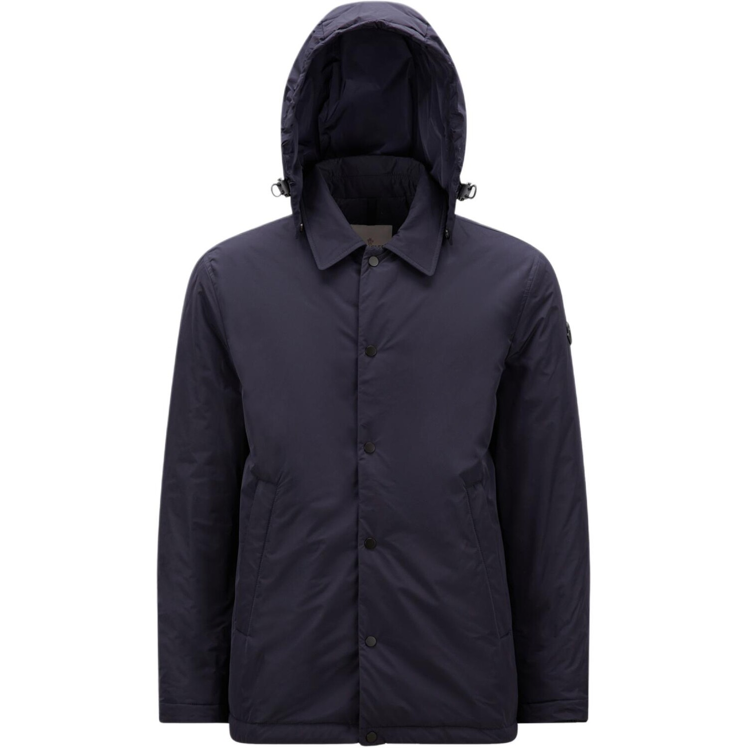 

Пуховик мужской синий Moncler