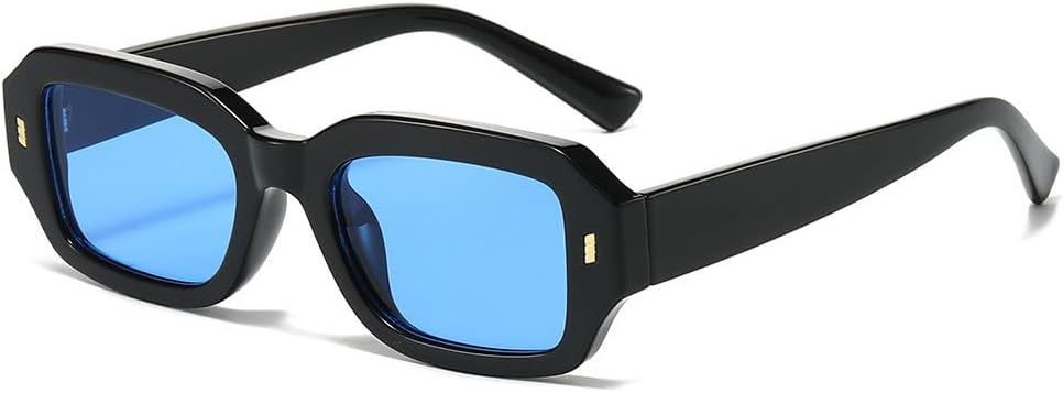 

Солнцезащитные очки прямоугольной формы для женщин и мужчин, винтажные солнцезащитные очки для женщин, солнцезащитные очки с защитой от бликов и УФ-излучения UV400 KTUCN, 04