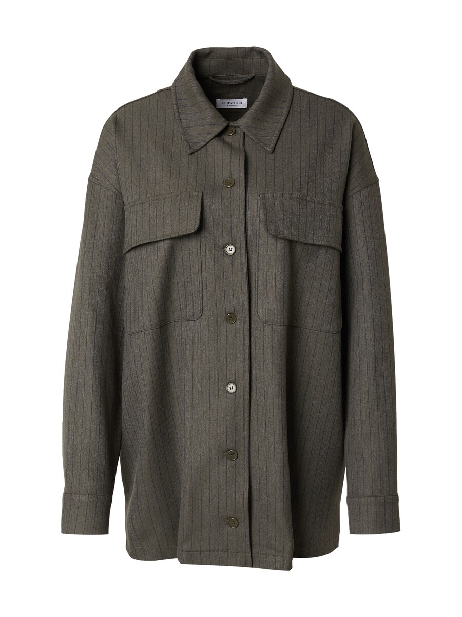 

Рубашка оверсайз VERSTIQUE, цвет Green/Khaki