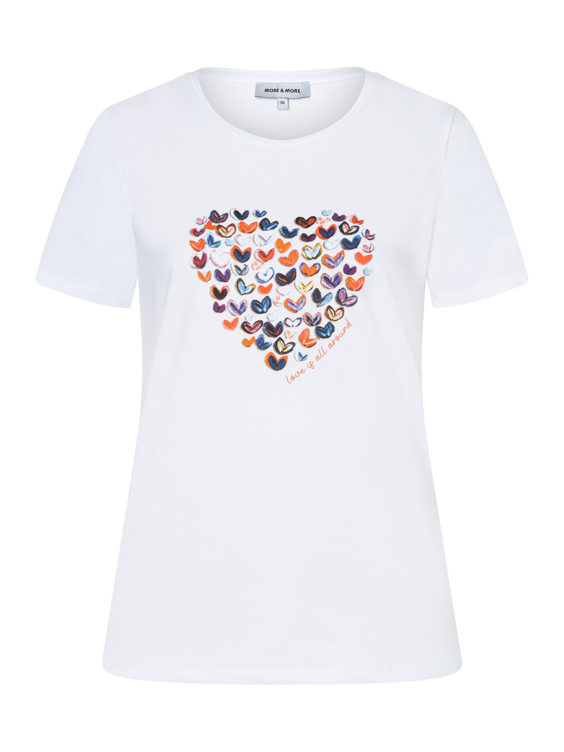 

MORE & MORE Футболка в белом цвете