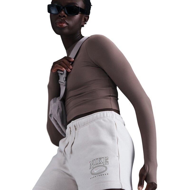 Shorts w nsw club flc ft mr 4" gx sht Nike, цвет lt orewood brn — фото 3