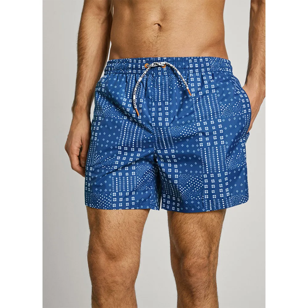 

Шорты для плавания Pepe Jeans Patchwork, синий