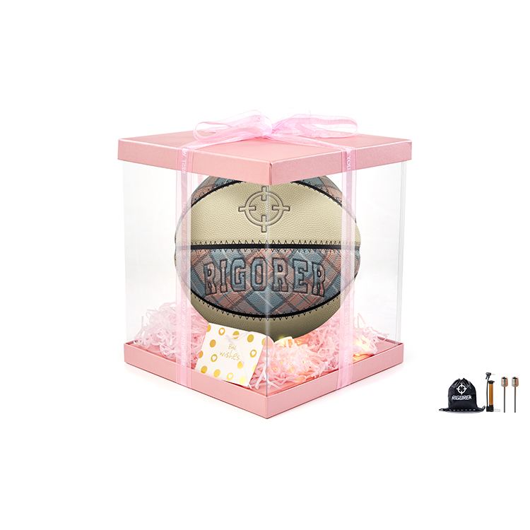 

RIGORER Китайский PU баскетбольный мяч абрикосовый зеленый размер 7 тренировочный unisex