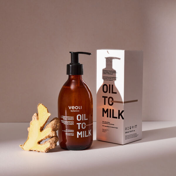 Увлажняющее-преобразующее очищающее масло, 290 мл Veoli Botanica Oil to milk — фото 2