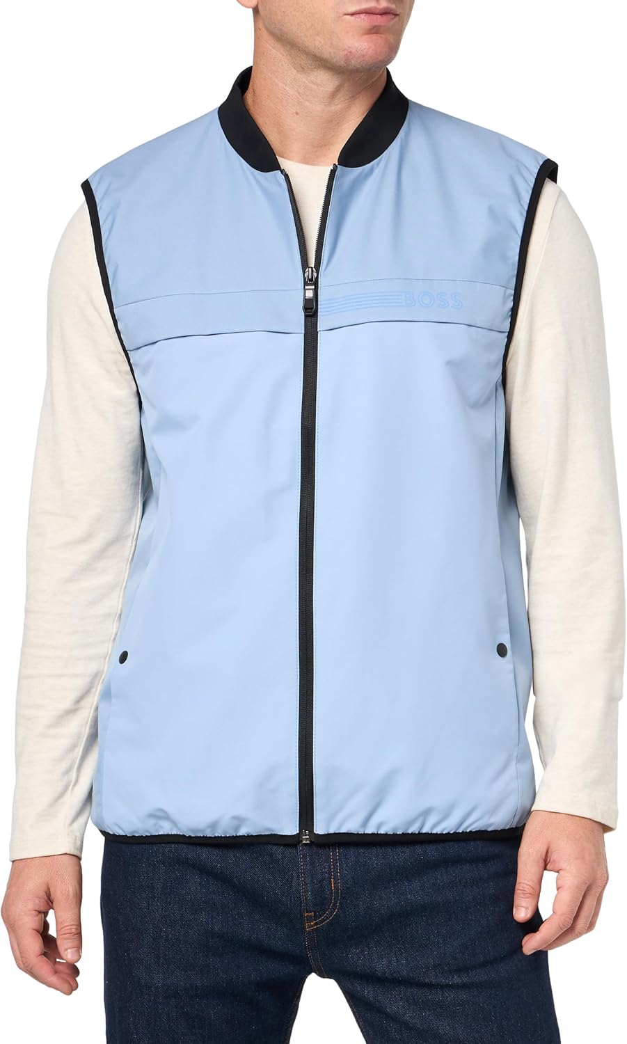 

Жилет мужской BOSS Ripstop Nylon, легкий, Explorer Blue