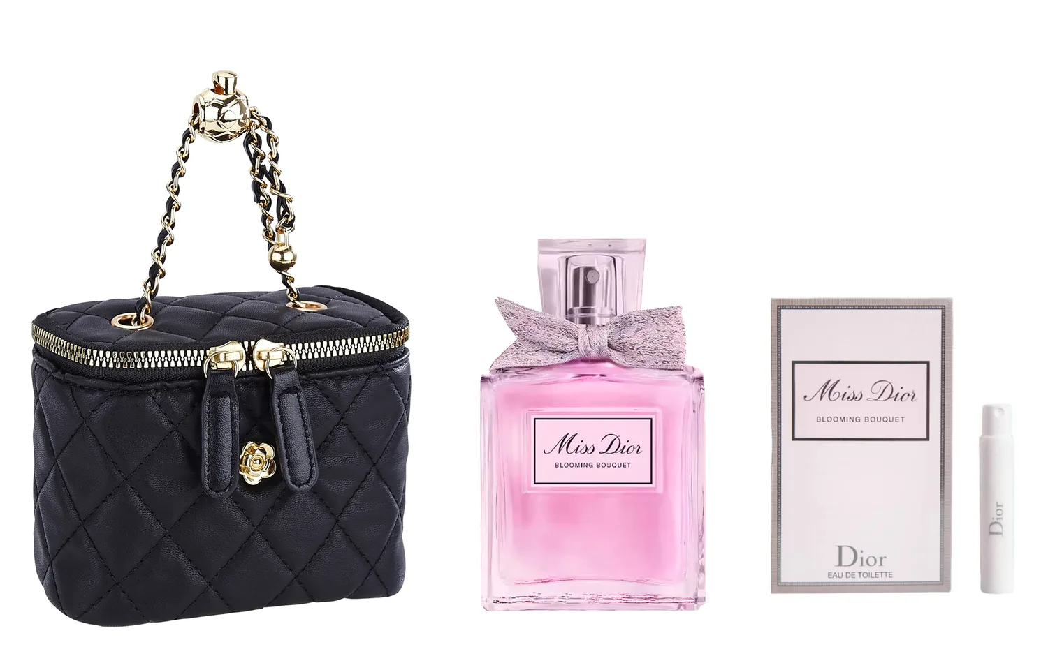 DIOR Набор парфюма floral sweetheart с ароматом лимона, розы, пиона и белого мускуса, Dior J'adore Sweetheart Eau De Parfum 30ML+Floral Sweetheart Deodorant Trial Size 1ml+Mini Shoulder Bag