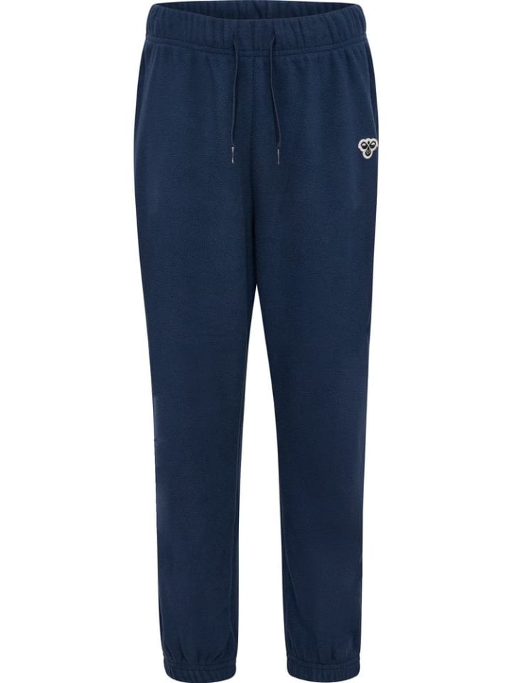 Hummel Детские спортивные штаны "Hmljr Fleece Pants Bee" синего цвета — фото 3