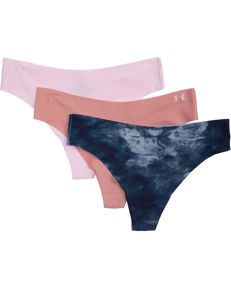 

Стринги Under Armour Seamless Thong - 3 PK Printed, цвет Canyon Pink