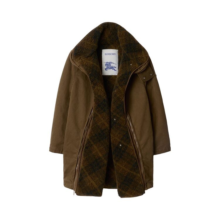 

Парка Burberry Detachable Warmer Parka Bison, коричневый