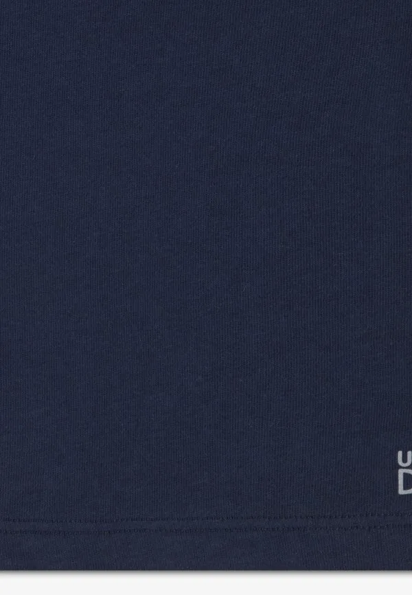 Футболка с принтом в виде канавок Lacoste, Marine — фото 4