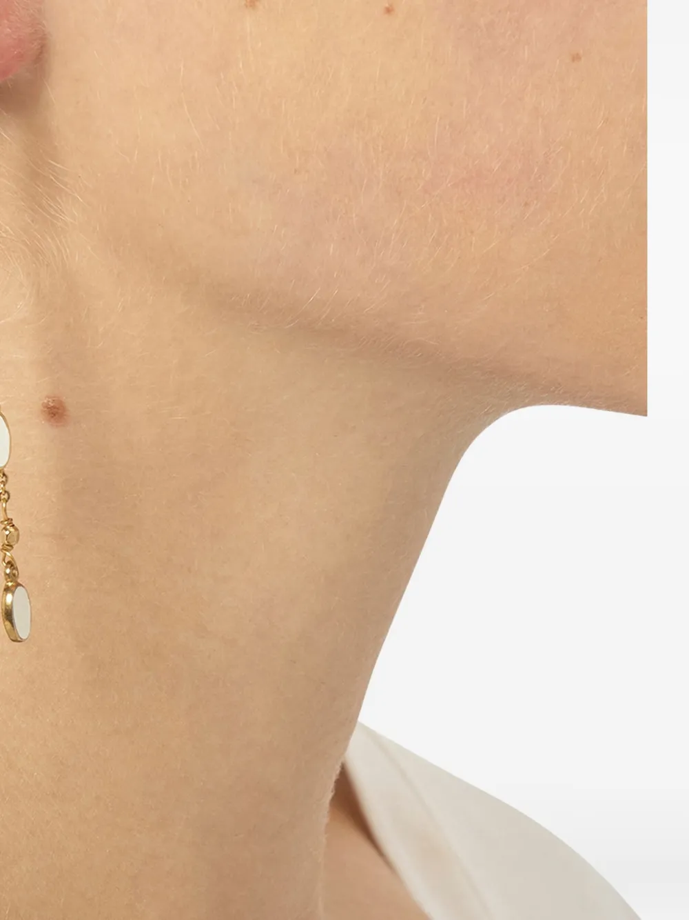 Серьги-кисти с подвесками Casablanca Isabel Marant, золотистый — фото 2