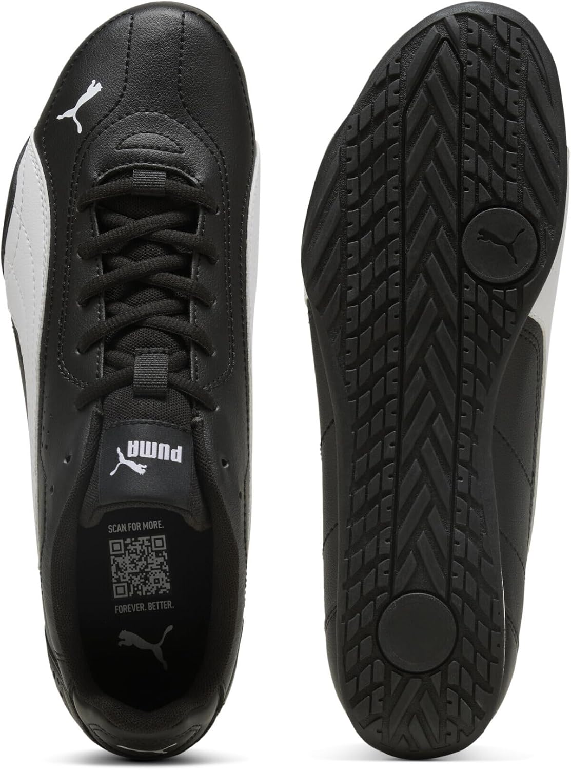 Кроссовки Puma Unisex-Adult Catch, белый/черный — фото 4