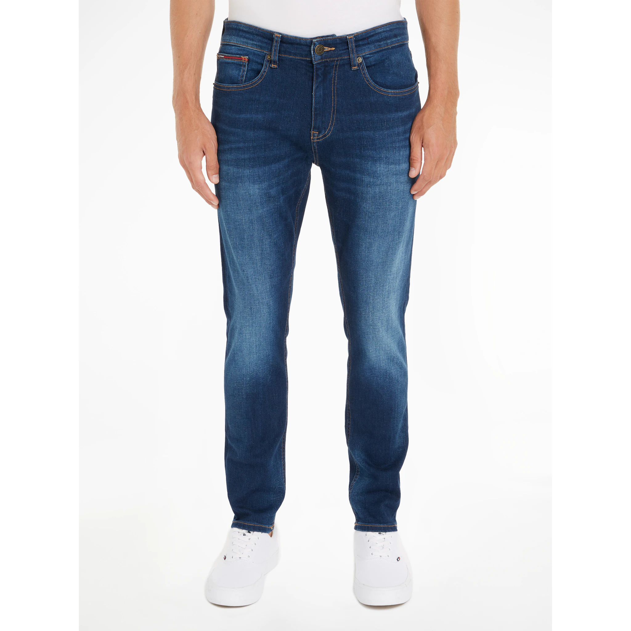 

Зауженные джинсы Tommy Jeans "SLIM TAPERED AUSTIN", темно-синий
