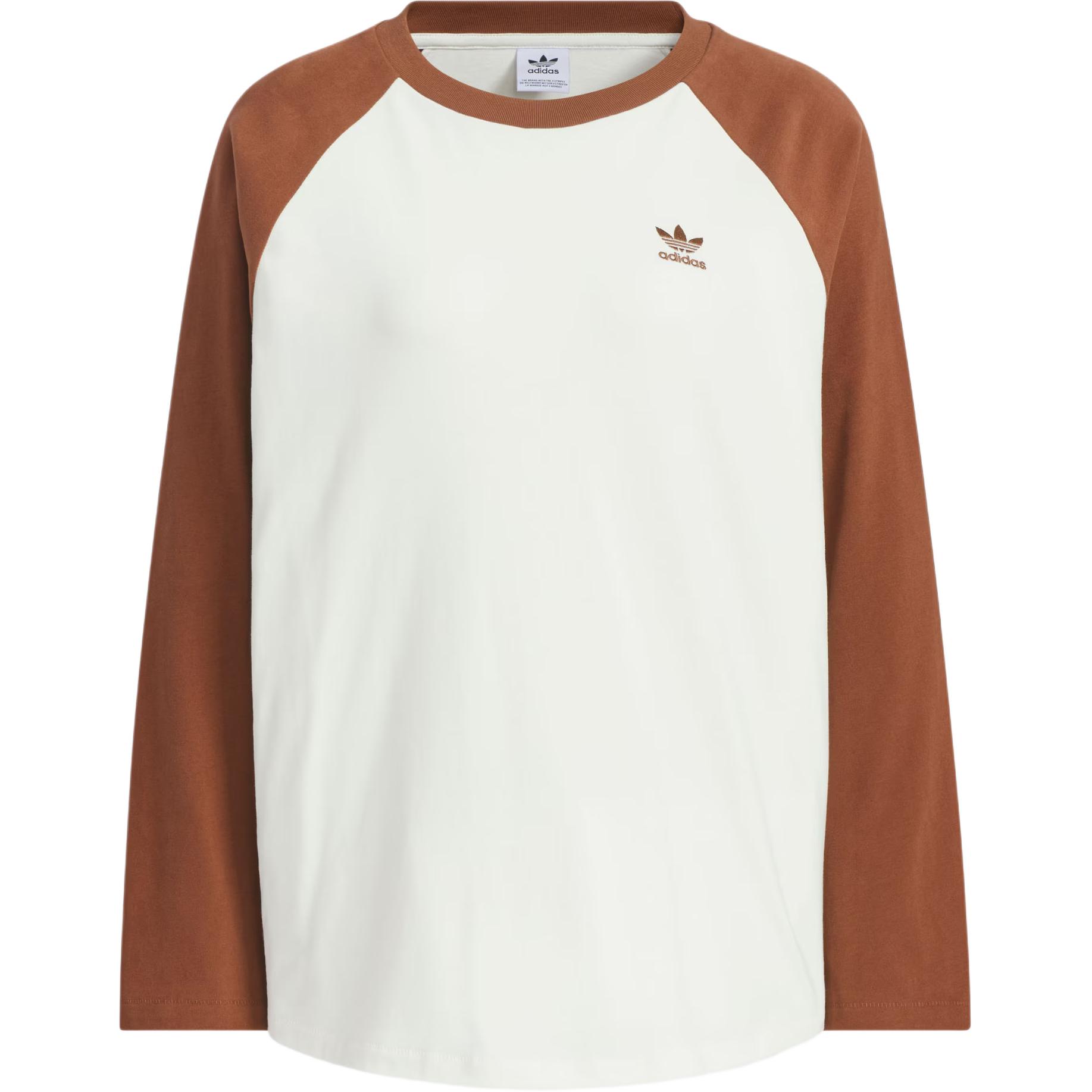 Футболка Adi Color с рукавом реглан женская белая Adidas Originals — фото 2