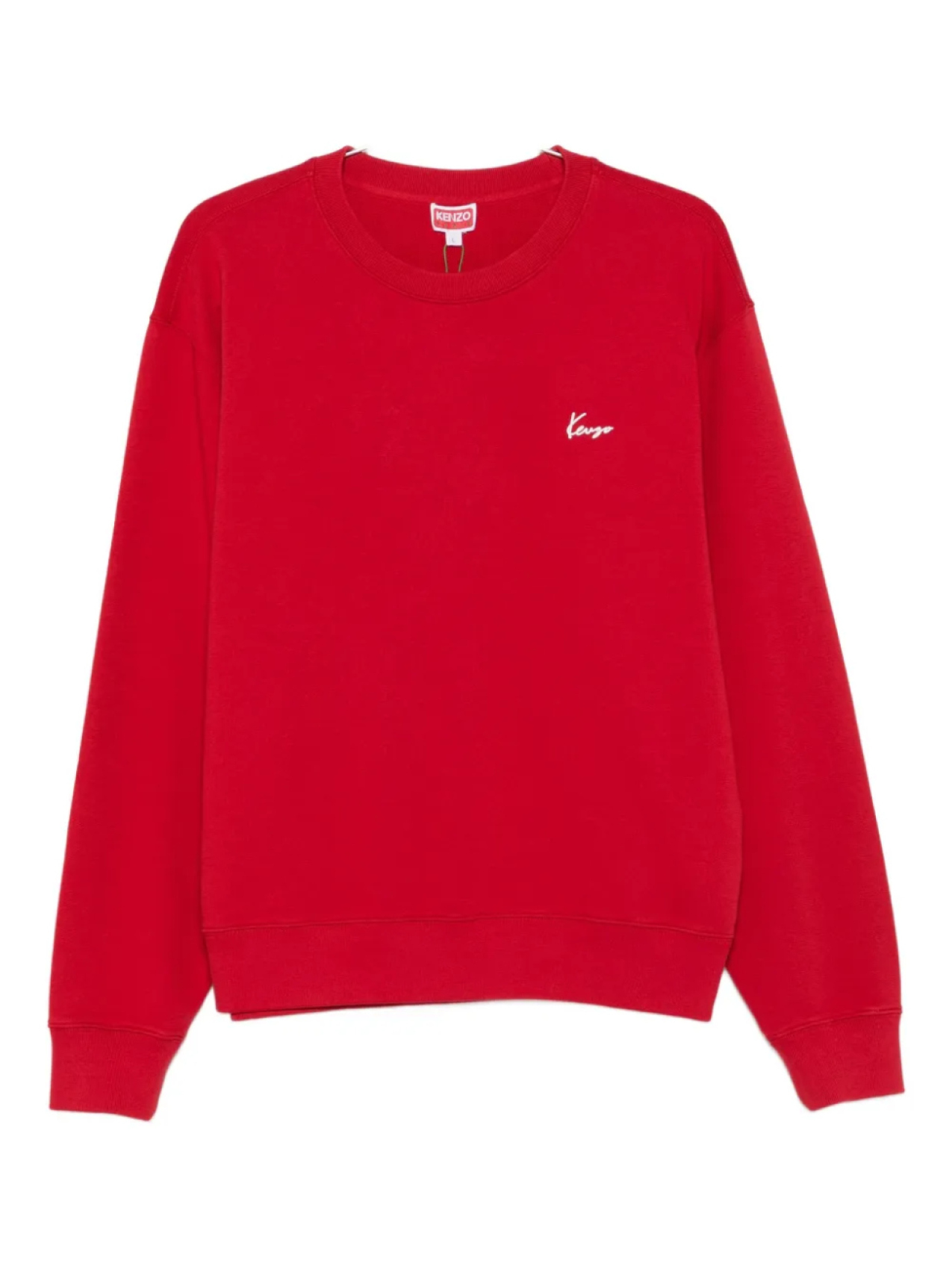 

Толстовка Kenzo с цветочным принтом, красный