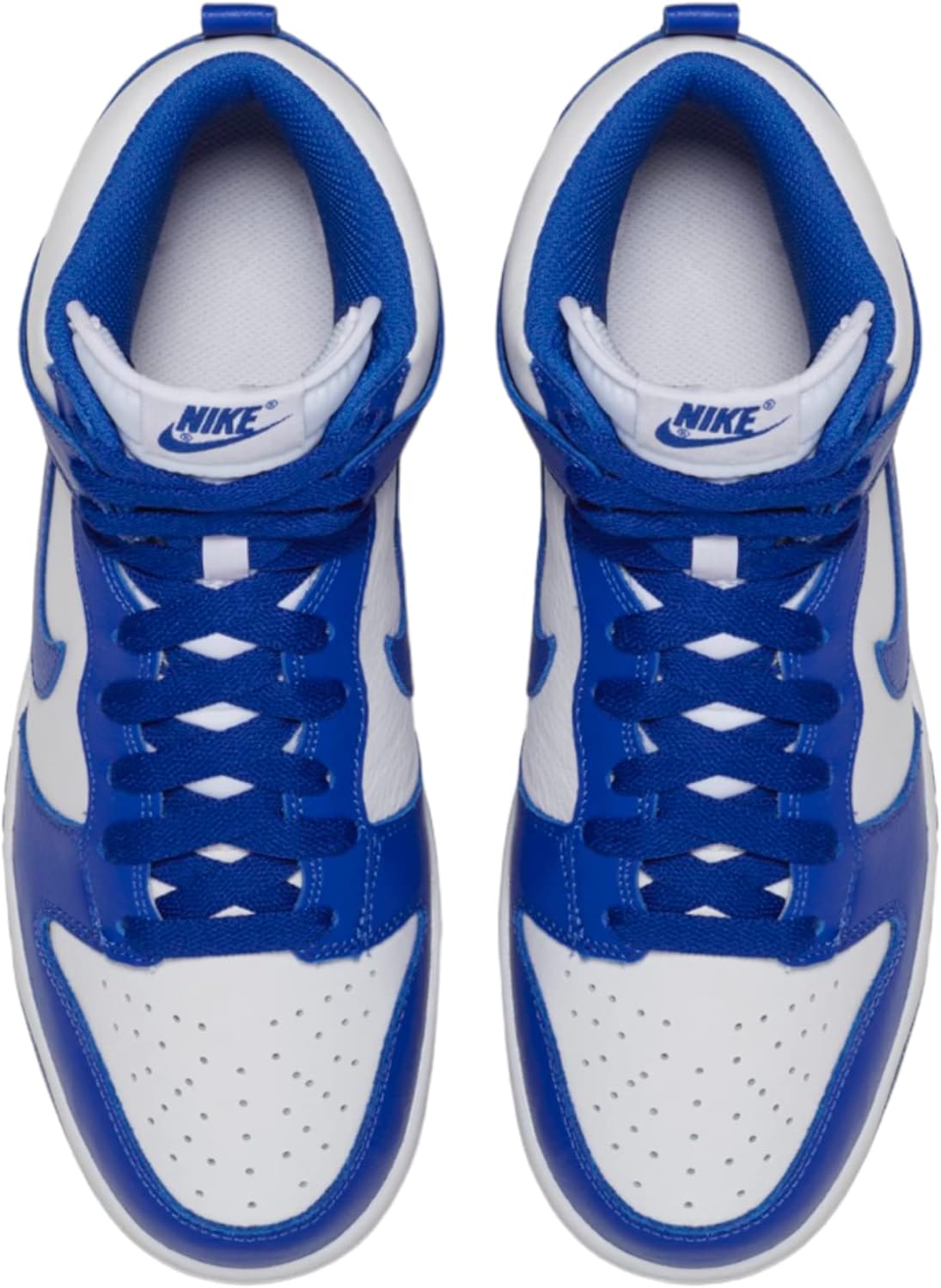 Детские кроссовки Nike Dunk High (Gs) унисекс, белый/оранжевый — фото 3
