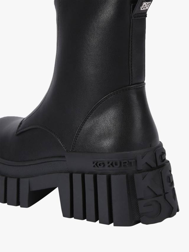 Ботильоны Tegan на массивной подошве с молнией KG Kurt Geiger, Black — фото 4