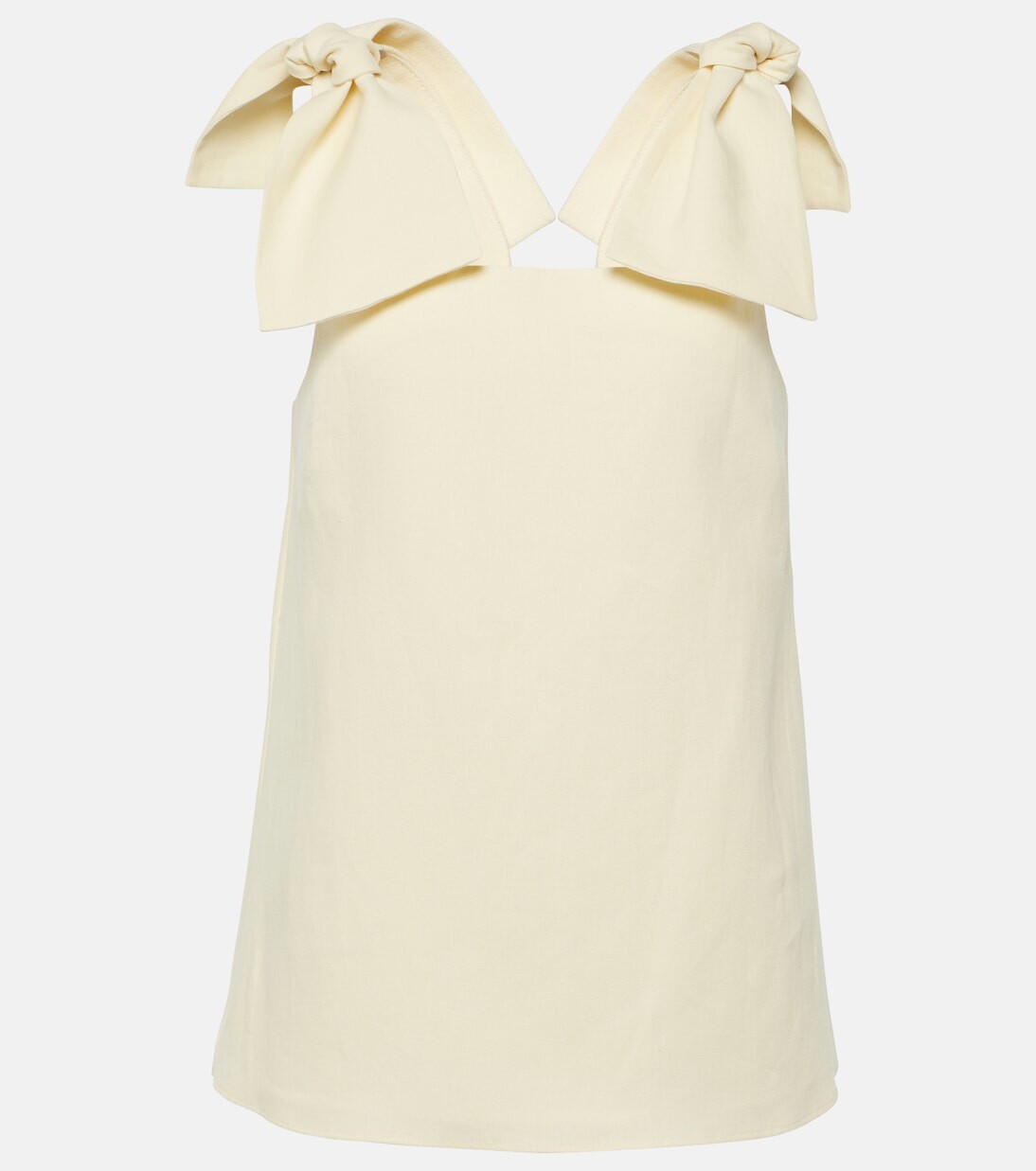 

Льняной топ Chloé, белый